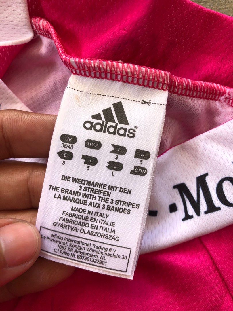 T -Mobile Adidas Polyester Cycling Jersey, Men's Fashion ...