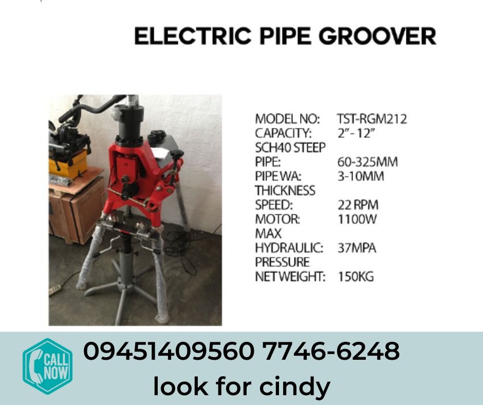 Titan Electric Pipe Groover 2"12", Commercial & Industrial