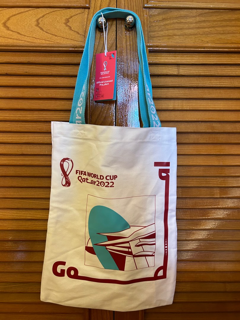 Tote Bag Qatar World Cup 2022, Women's Fashion, Bags & Wallets, Tote