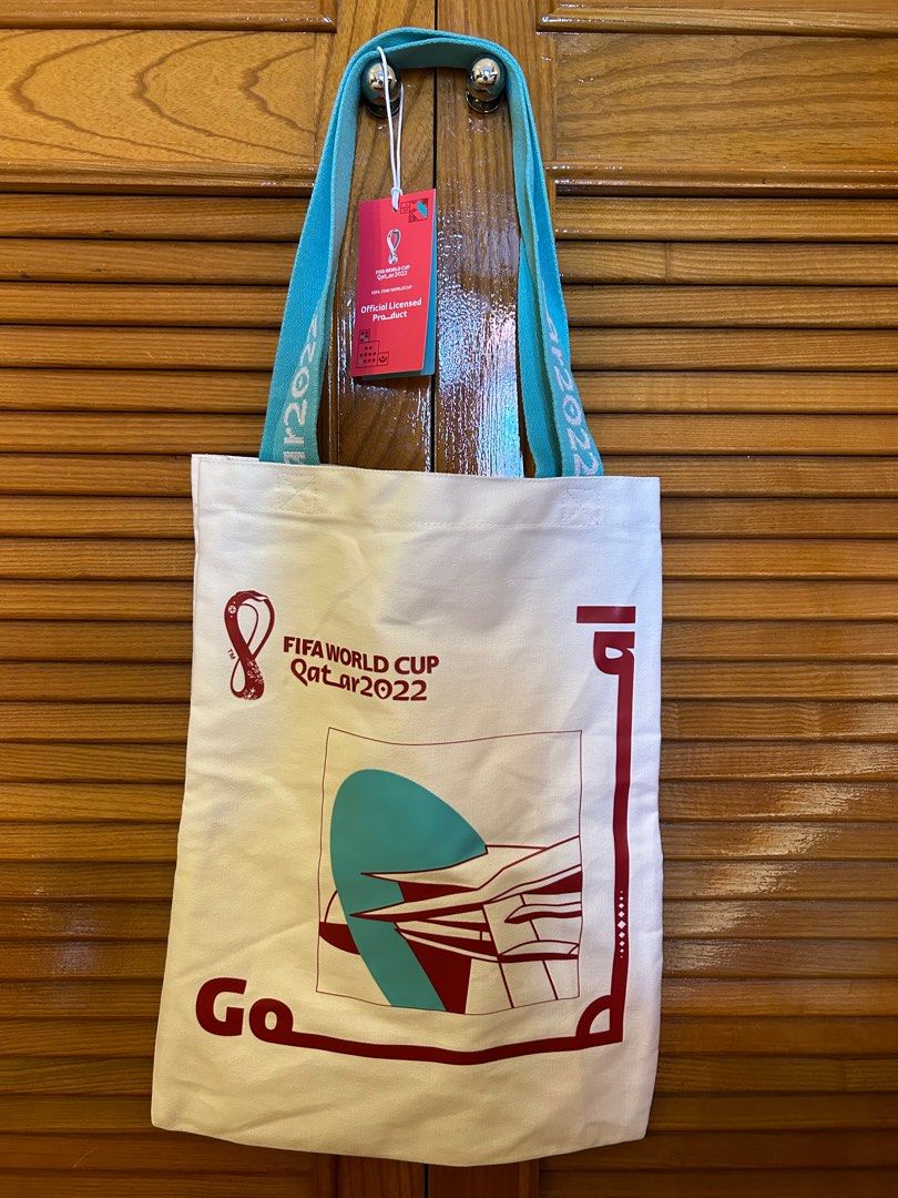 Tote Bag Qatar World Cup 2022, Women's Fashion, Bags & Wallets, Tote
