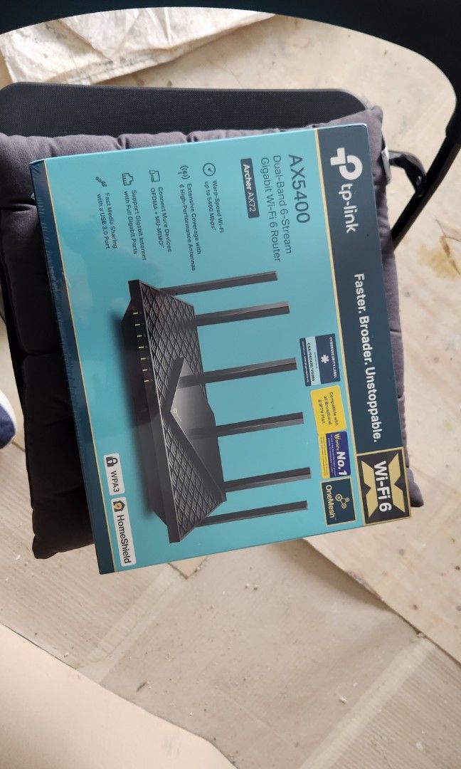 TP-Link AX5400 WiFi 6 Router (Archer AX73)- Dual Band Gigabit Wireless ...