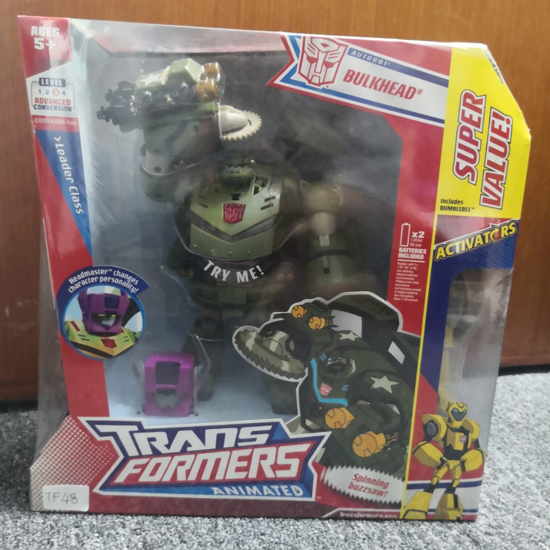 Transformers Animated Hasbro Transformer Bulkhead, Hobbies & Toys