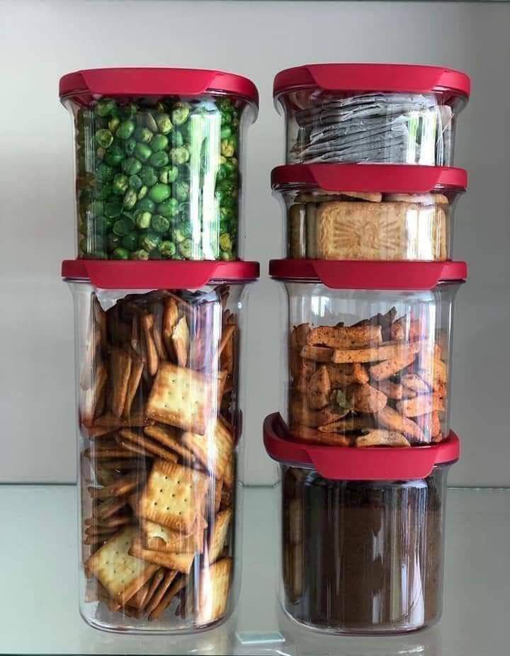 Tupperware Ultra Clear Containers, Furniture & Home Living, Kitchenware