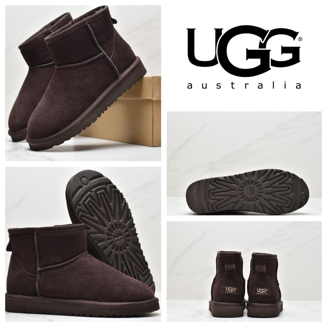 UGG雪地靴UGG經典款5854中筒雪地靴(男女同款), 男裝, 鞋, 靴- Carousell