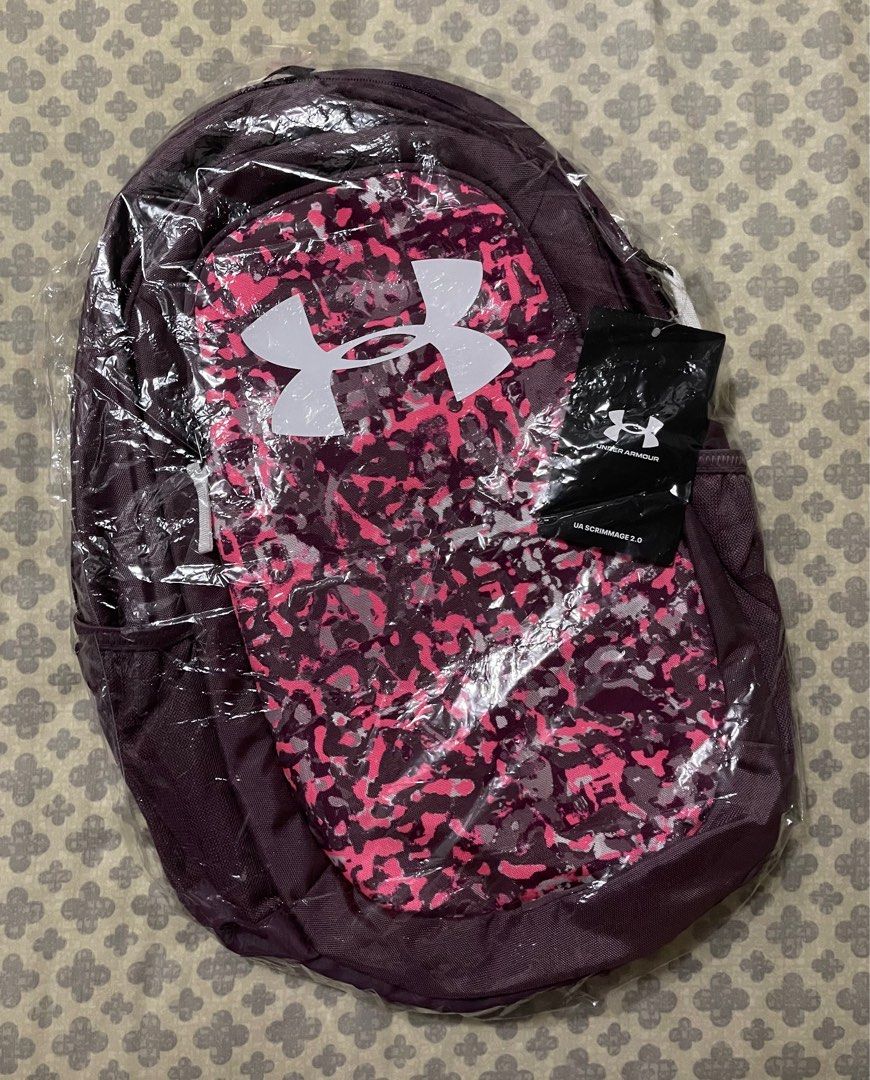 Under Armour Scrimmage 2.0 Pack Laptop Book Bag Backpack (Ash Plum 554)