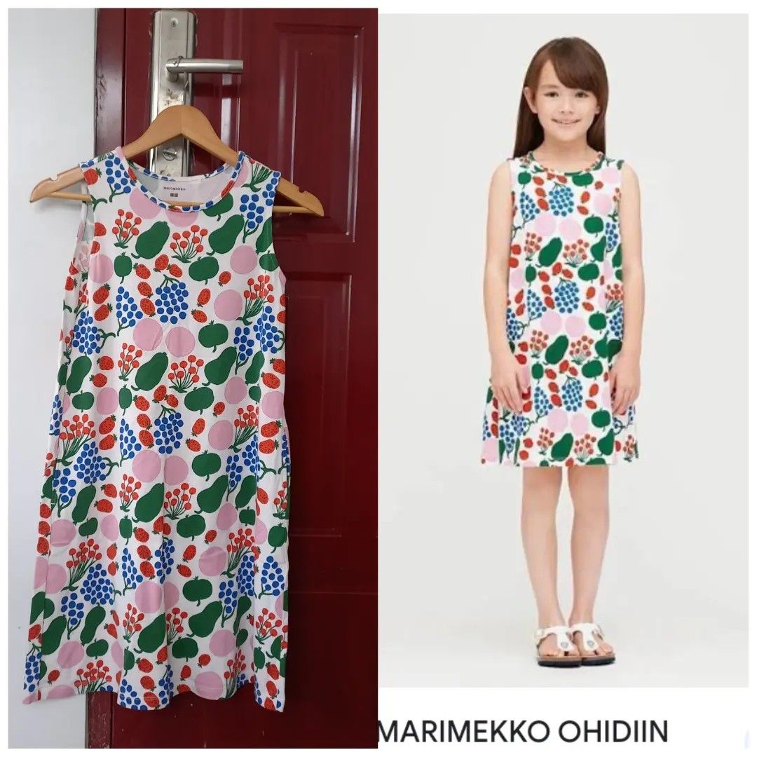 UNIQLO MARIMEKKO KIDS DRESS SIZE 150, Women's Fashion, Dresses & Sets,  Dresses on Carousell