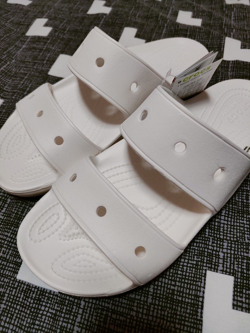 White brand slides hotsell