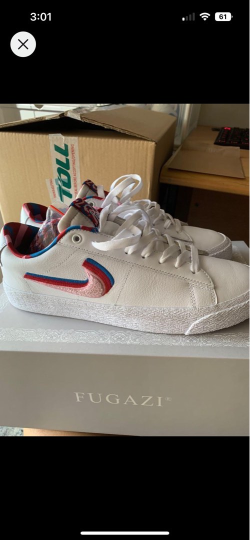 parra blazer on feet
