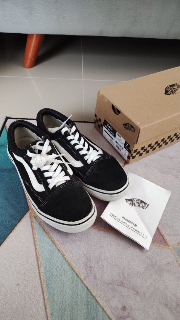 Vans oldskool DX japan market v36CL size 7US 40EUR 25cm Fesyen Pria Sepatu Sneakers di Carousell