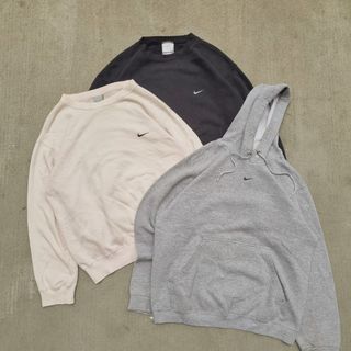 Vintage 00s Nike Center Swoosh Hoodie