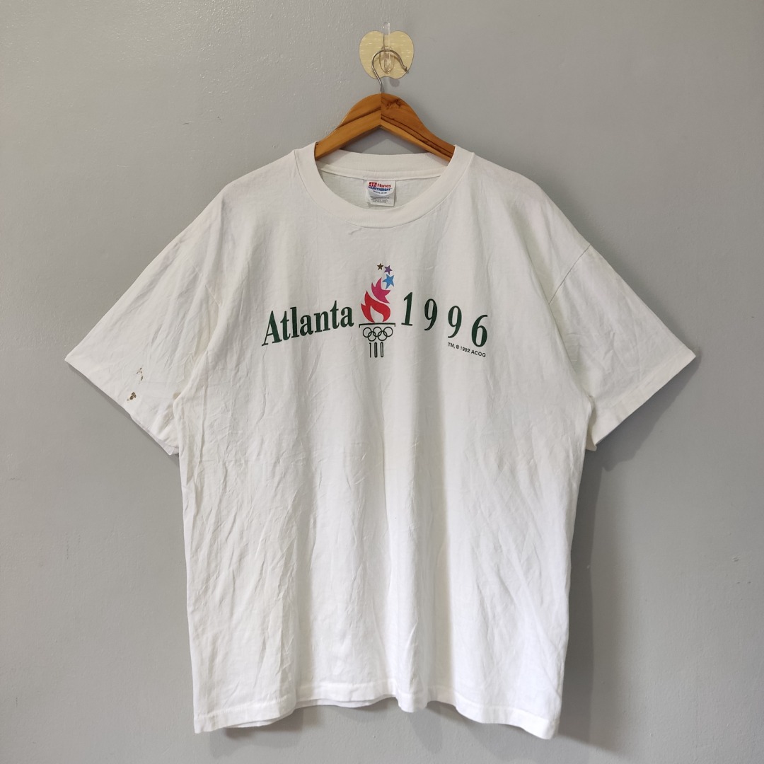 Vintage Atlanta 1996 Olympics Shirt, Men's Fashion, Tops & Sets
