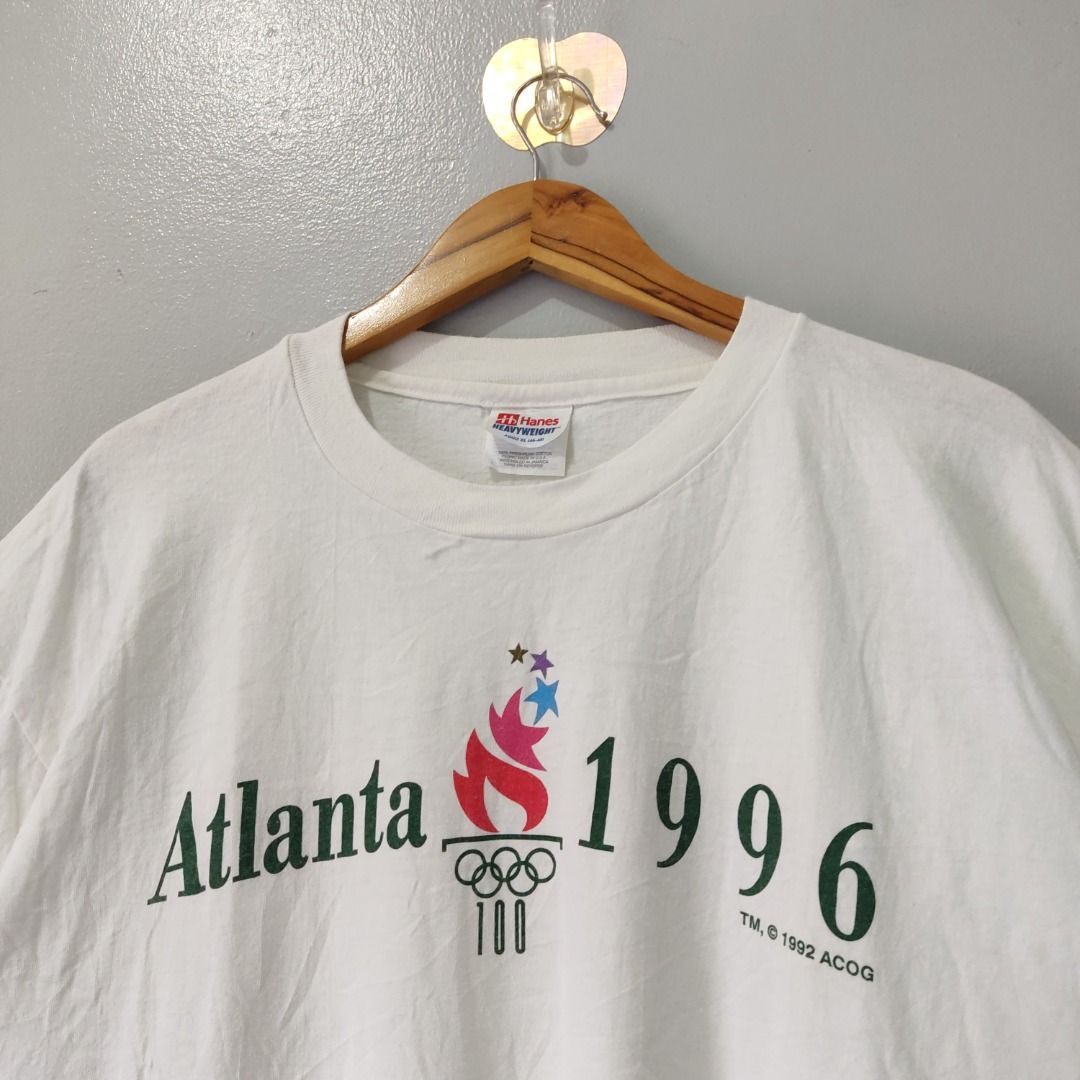 Vintage Atlanta 1996 Olympics Shirt, Men's Fashion, Tops & Sets
