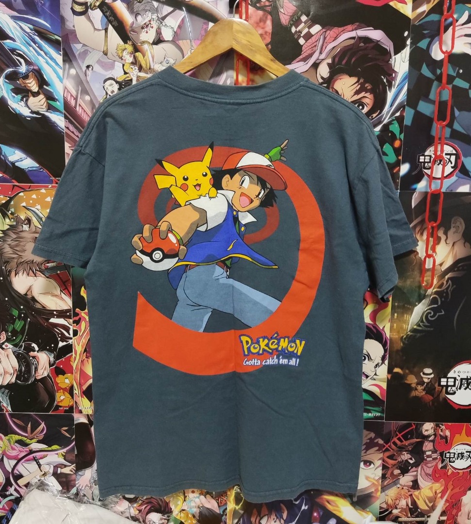 Vintage Pokemon Tultex Shirt, Men's Fashion, Tops & Sets, Tshirts ...