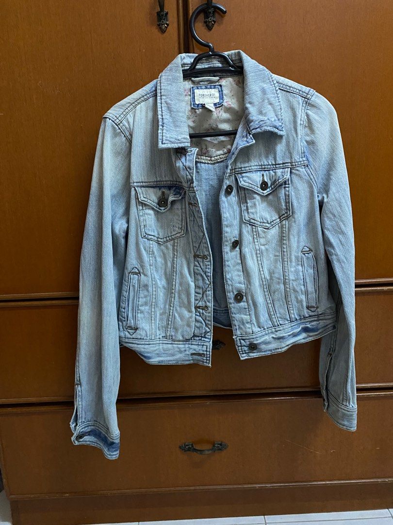 Forever 21 sales premium denim jacket