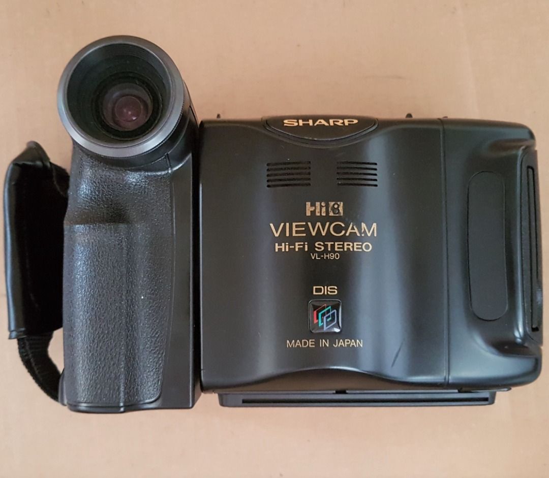 Vintage Sharp Camcorder, Model VLH90E, Made in Japan, View Cam, HIFI