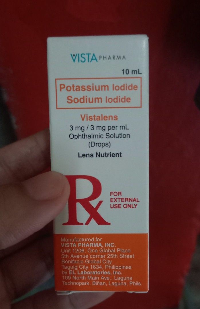 Vistalens Eye Drop, Beauty & Personal Care, Vision Care on Carousell