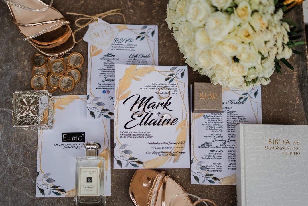 Wedding Invitation (Category: Occasions & Party Supplies) located in Antipolo. Submitted by bakaskreativespace (Listing ID 1201561695, Image 3). Description: Price starts at Php 25.