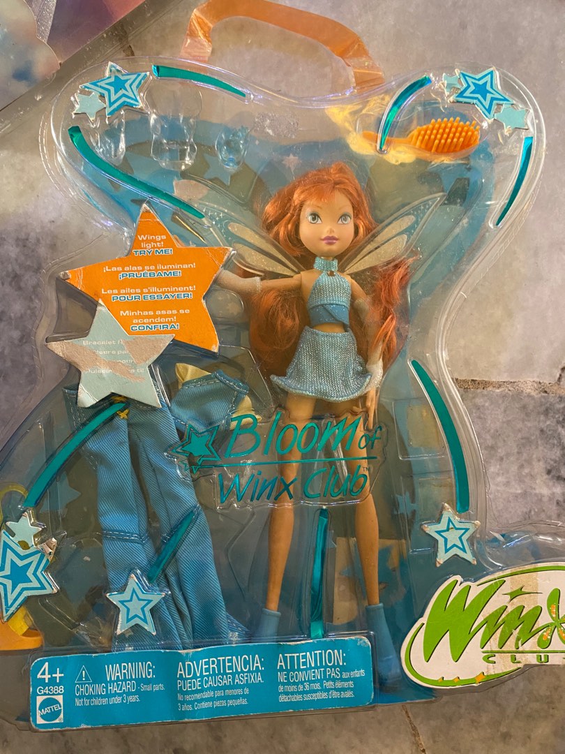 Poupée Bloom Winx Club Avec Son Sac – État Correct – Winx Doll