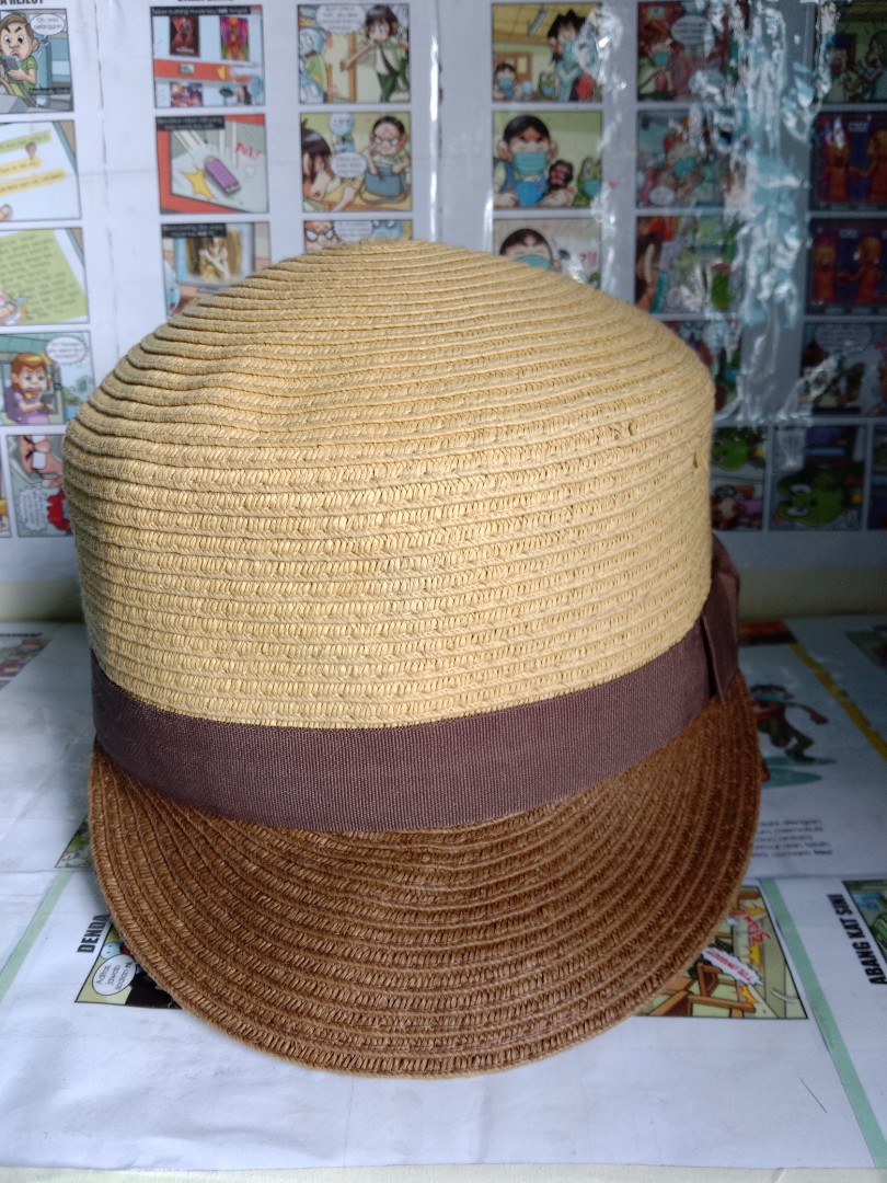 Women Straw Baseball Hat, Women's Fashion, Watches & Accessories, Hats