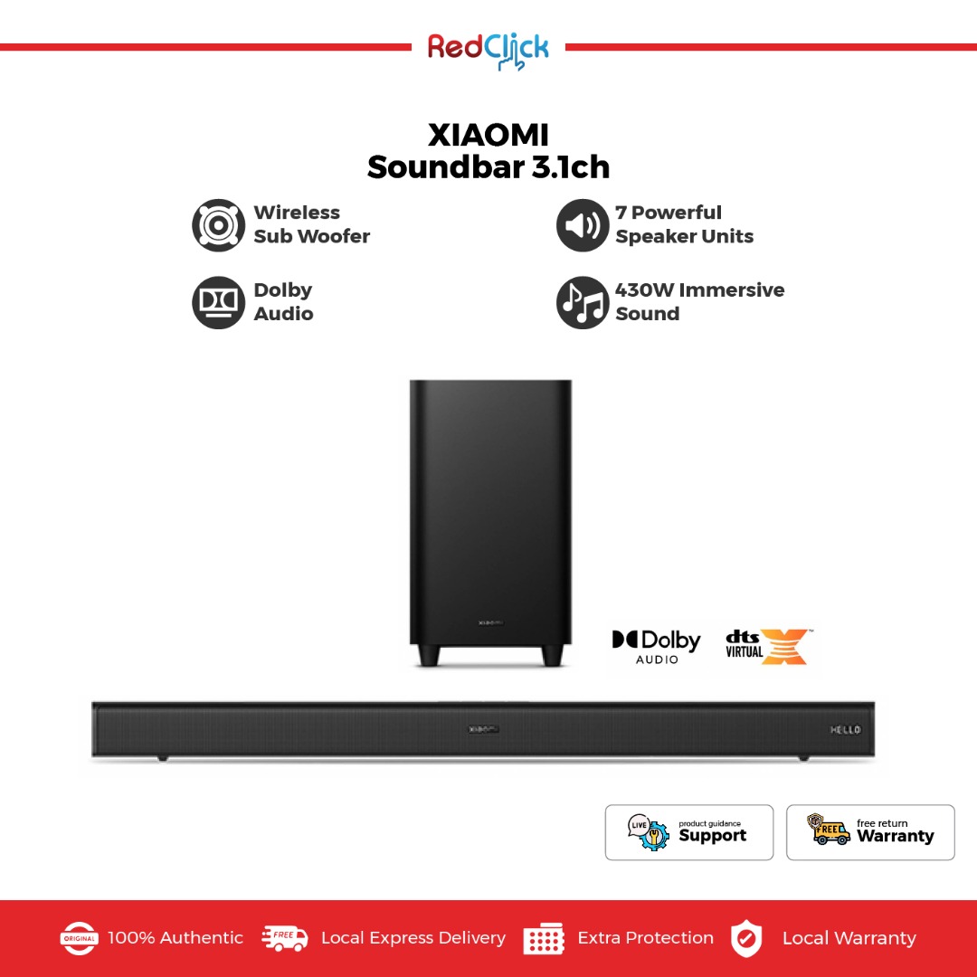 Mi soundbar best sale dolby
