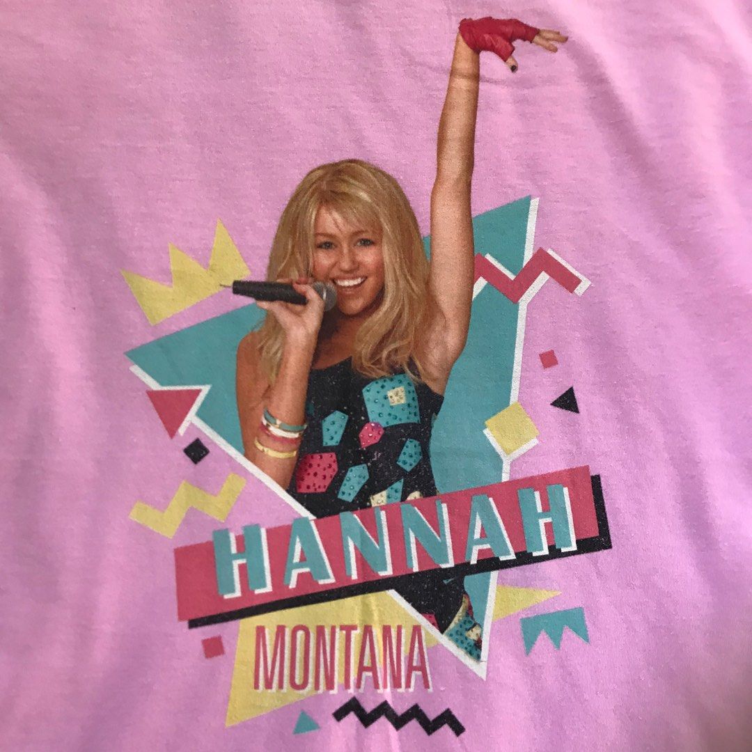 Y2K Hannah Montana Shirt, Women's Fashion, Tops, Shirts on Carousell