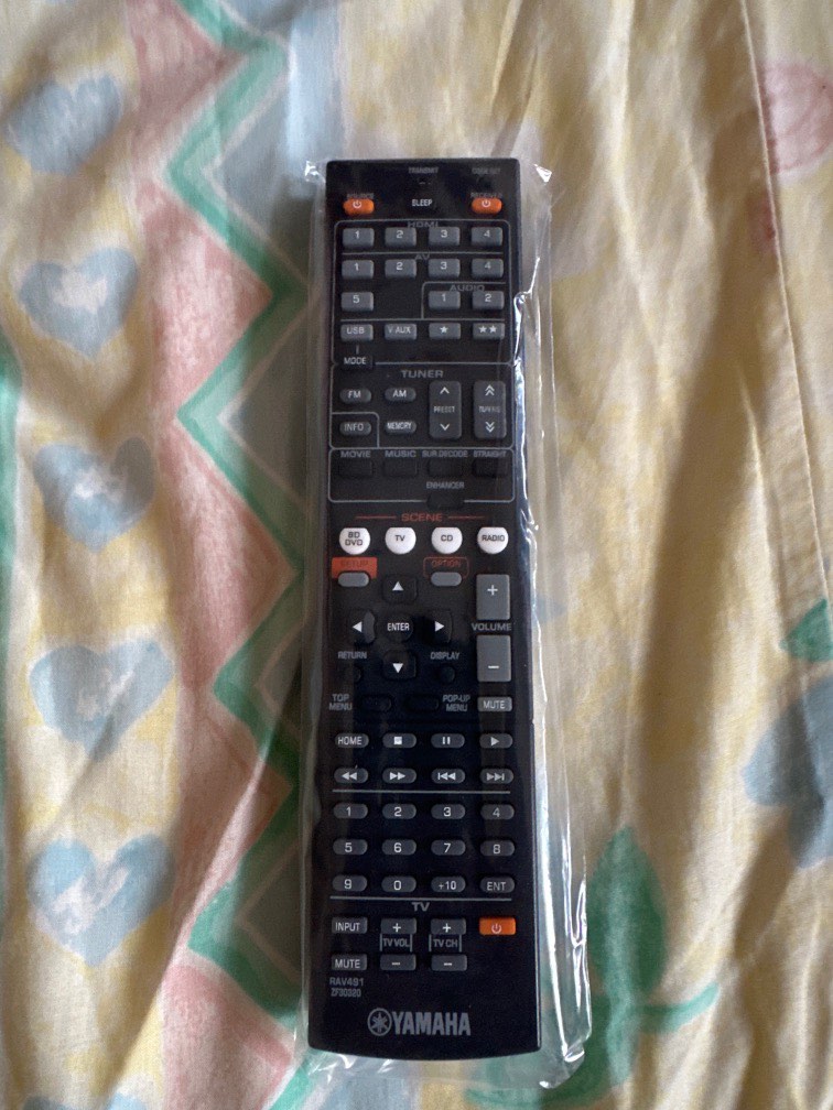 Yamaha AV Receiver Remote Control, TV & Home Appliances, TV
