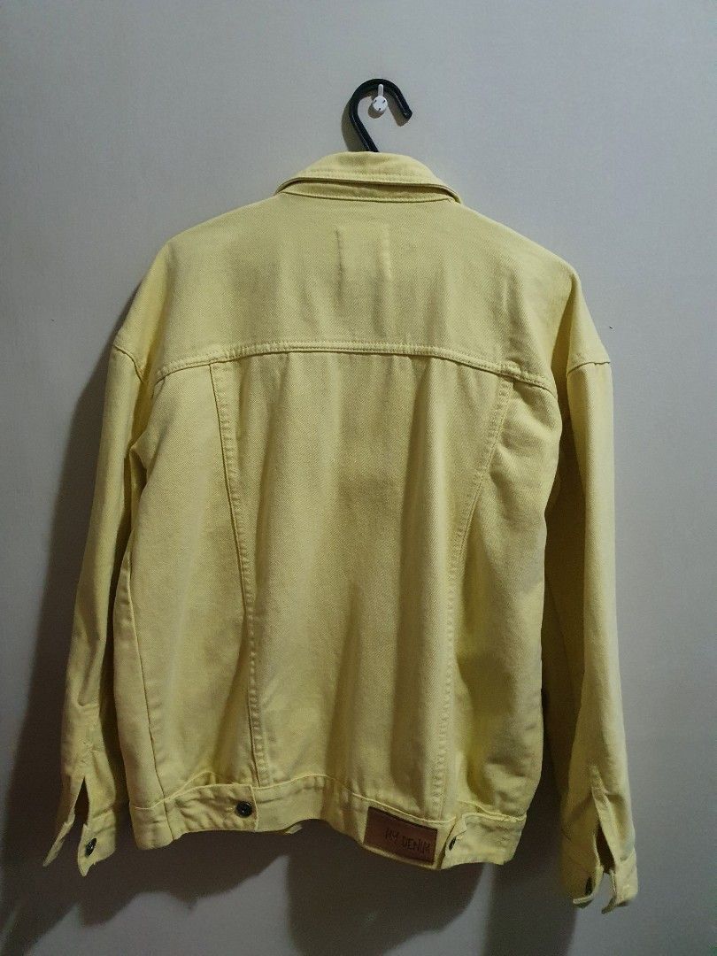 2010054 Yellow Denim Jacket