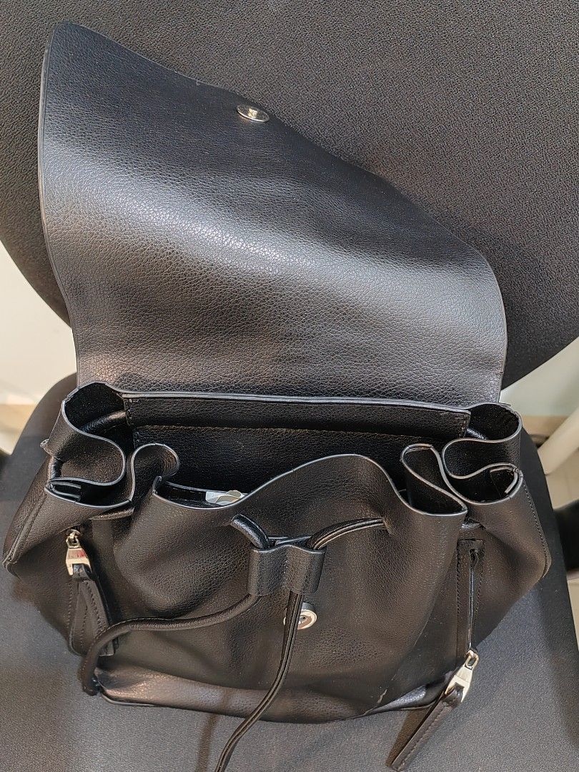 Zara Backpack Women Lady Black