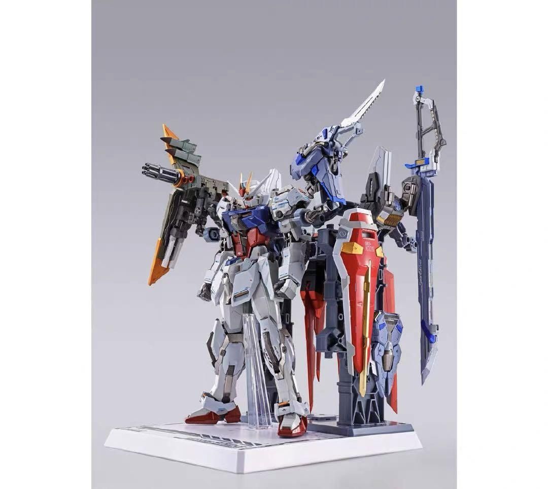 Metal Build 10th Anniversary Strike Gundam Full Set - Perfect Strike ...