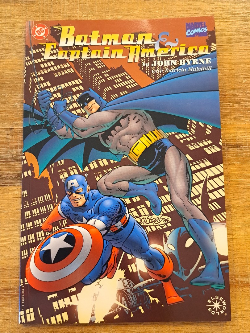 Vintage 1996 Captain America Batman Joker Red Skull Marvel DC Legends Cross  Over Comic Graphic Novel Comics, Hobbies & Toys, Books & Magazines, Comics  & Manga on Carousell