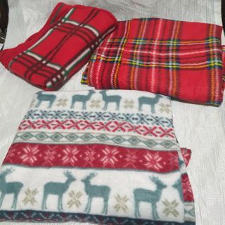 1 Christmas throw blanket shawl table cover