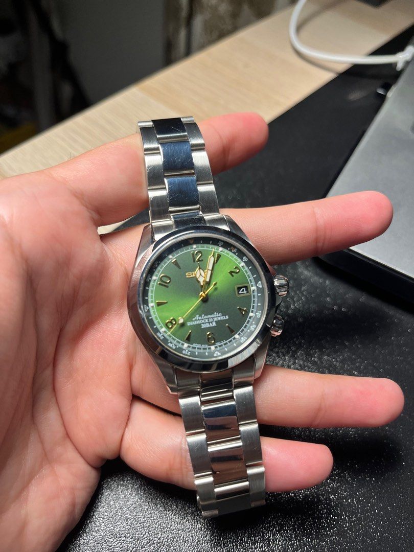 20mm Solid Oyster Bracelet for Seiko Alpinist - Rolex style, Men's Fashion,  Watches & Accessories, Watches on Carousell