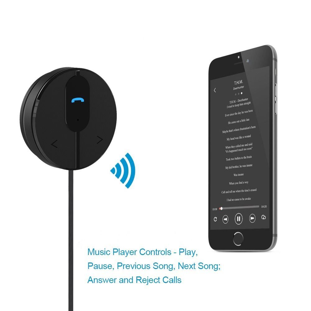 2779 Besign BK01 Bluetooth 4.1 Car Kit with Dual Port USB Car