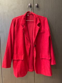 紅色西裝外套