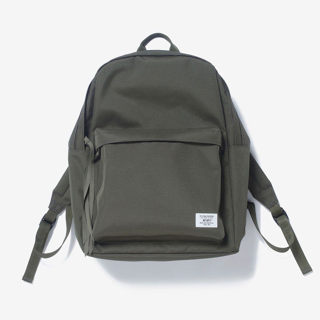 現貨全新Wtaps 22AW Book Pack Backpack 軍綠色Olive Drab, 男裝, 袋