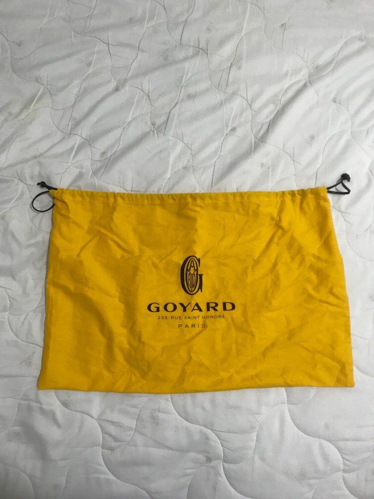 Authentic goyard dust bag clearance