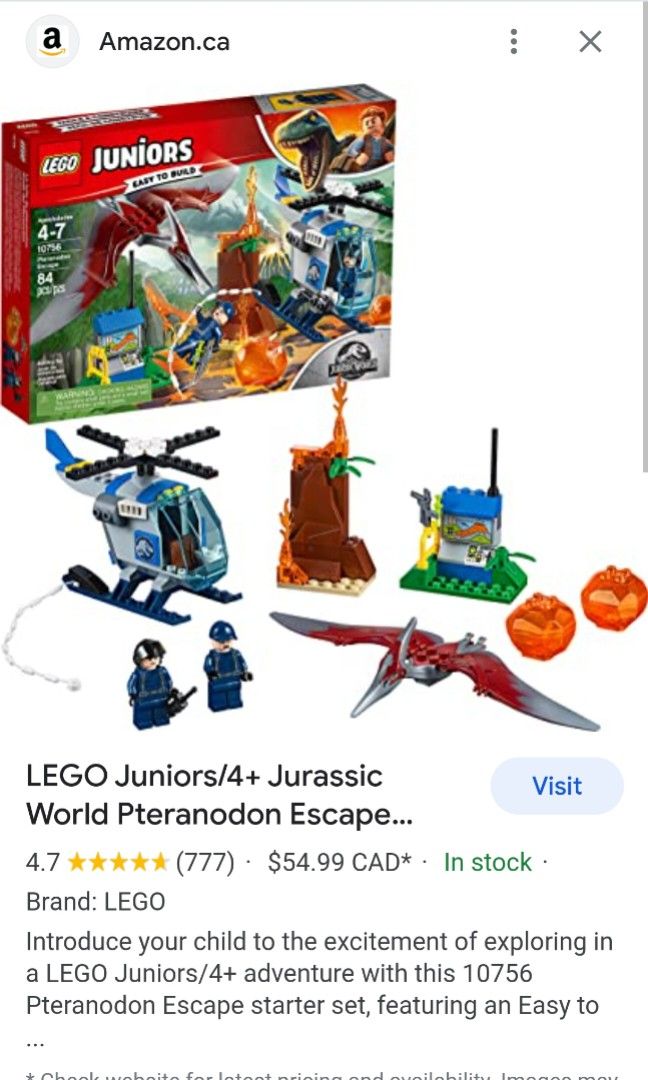 Pteranodon shop escape lego