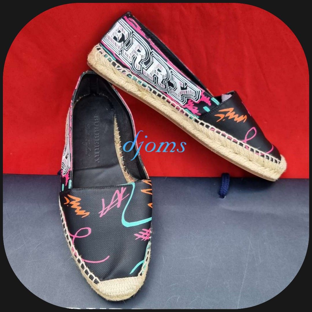 Burberry graffiti loafers deals