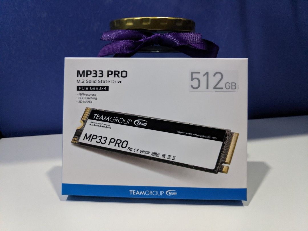 MP33 PRO M.2 PCIe SSD 512GB