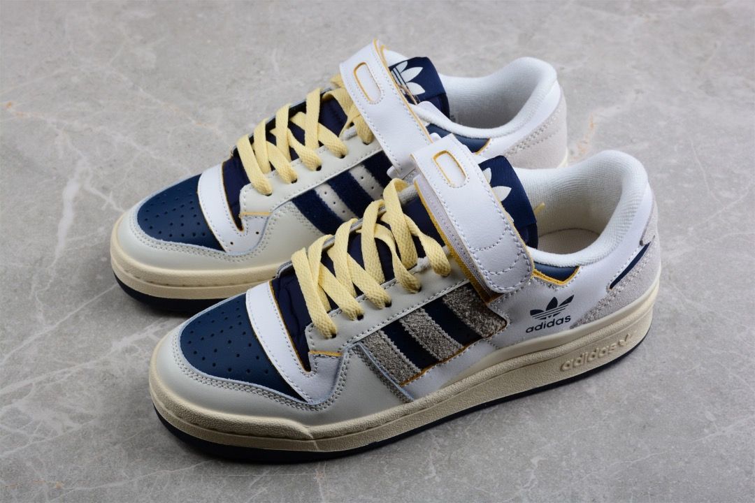Adidas Forum 84 Low Off White Navy Shoes Euro 36 45 Men s Fashion