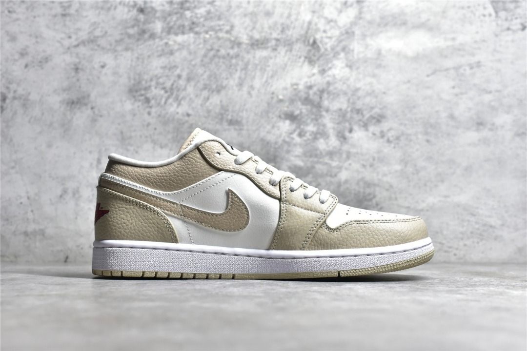 White and cream jordans cheap