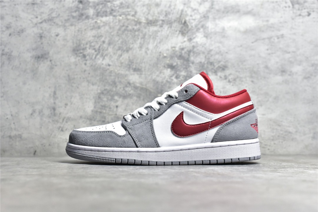 Air jordan 1 clearance grey and white