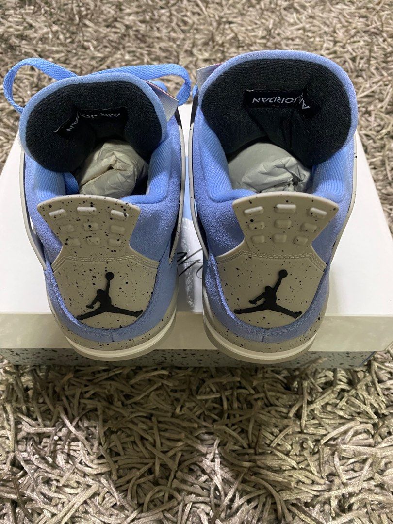 air jordan 4 university blue real vs fake
