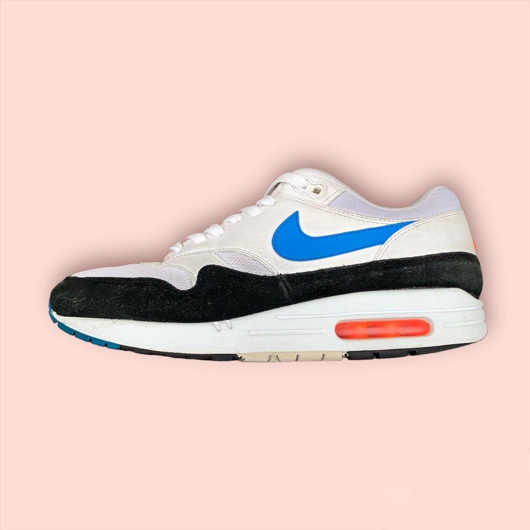 air max 1 blue total orange