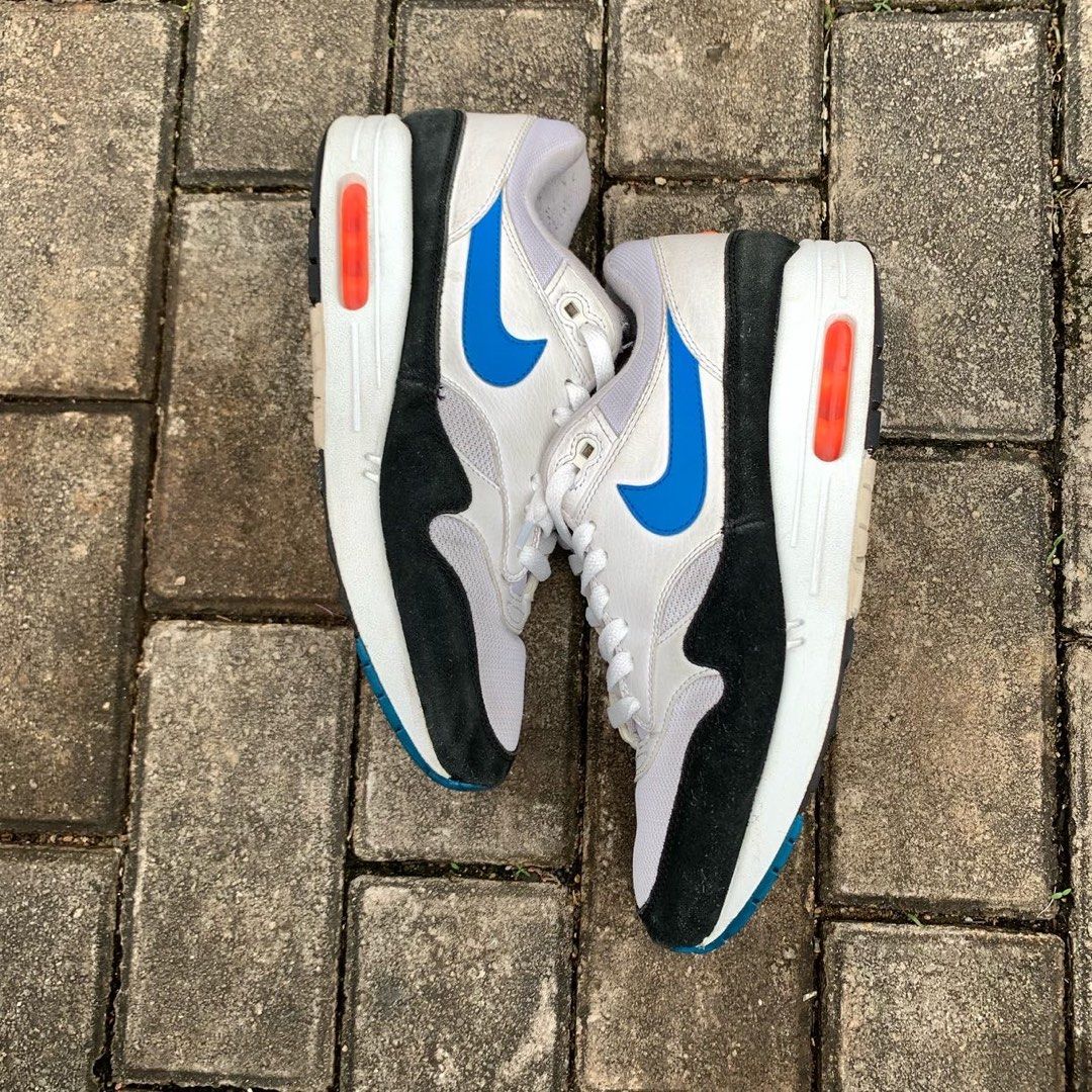 air max 1 blue total orange