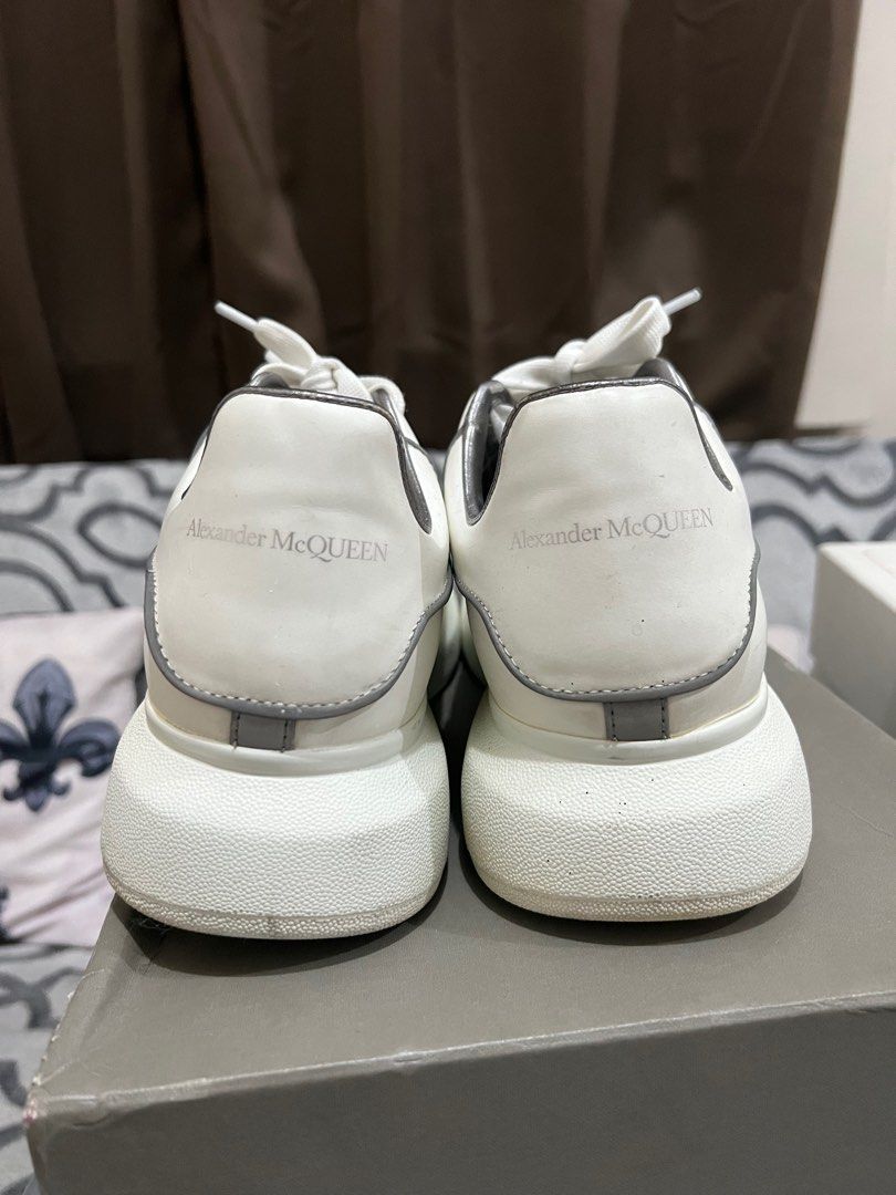 alexander mcqueen reflective sneakers womens