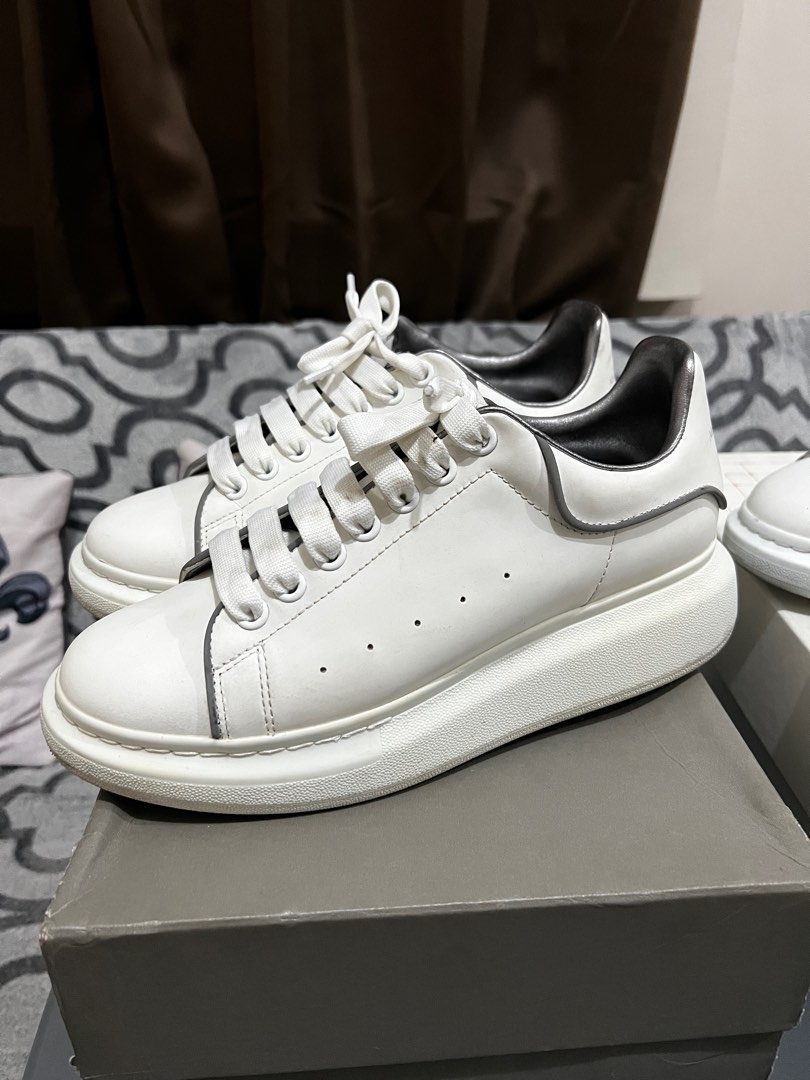 Alexander mcqueen reflective grey clearance