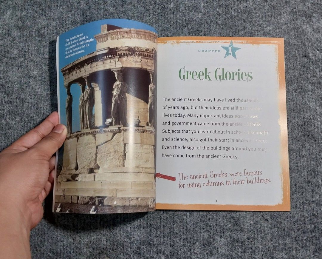 ANCIENT GREECE Scholastic A True Book Series, Hobbies & Toys, Books ...