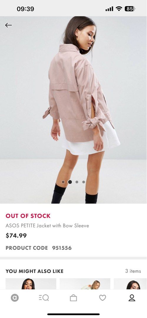 White outlet petite jacket
