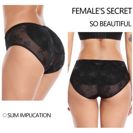 Women Sexy Shapewear Buttock Padded Underwear Butt Lift Enhancer Brief  Panties)